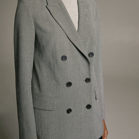 Aritzia checkered Samuel blazer - Picture 2 of 3